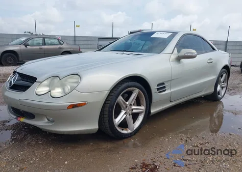 2003 Mercedes-Benz Sl 500 from USA, damaged, VIN WDBSK75F33F009204